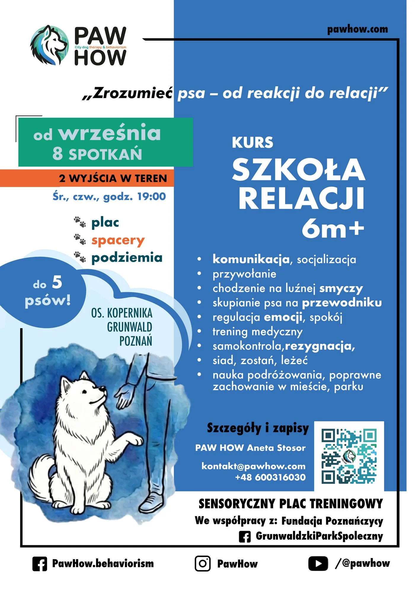 Kurs posłuszeństwa Szkoła Relacji